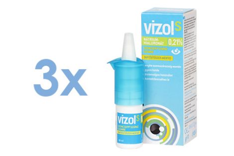 Vizol S 0.21% (3x10 ml)
