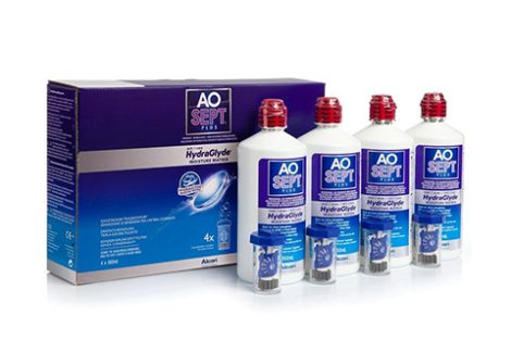 AoSept Plus with HydraGlyde (4x360 ml)