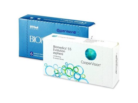 Biomedics 55 (6 lenses, BC: 8.6)
