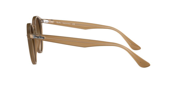 Ray-Ban RB2180 6166/13 Turtledove/Brown Gradient Round Sunglasses | Brown |  Fashion Eyewear